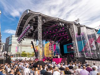 Main stage at Digital X 2022.